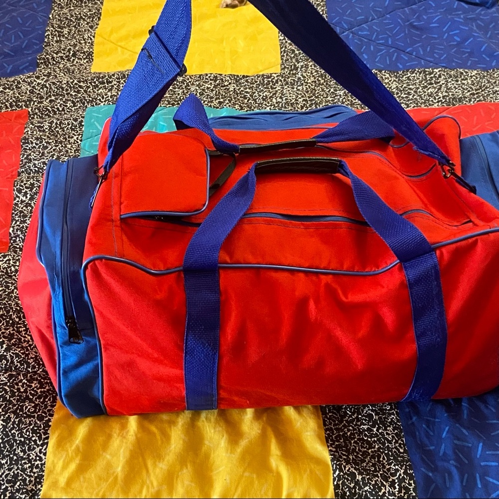 Official 1996 ATLANTA GAMES Olympic Duffel Bag Sponsored by Coca-Cola - Picture 13 of 15